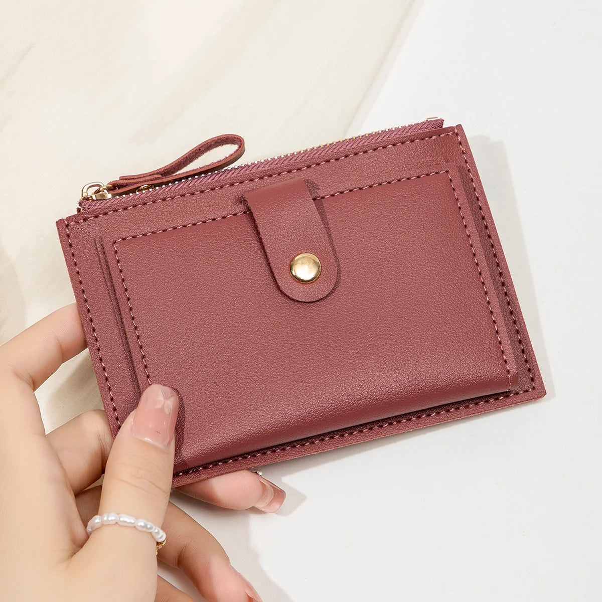 Minimalist Women's PU Leather Wallet