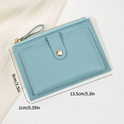 Minimalist Women's PU Leather Wallet