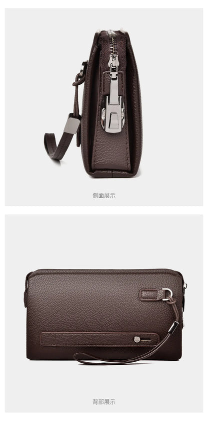 Men's clutch purse PU Leather Phone Bag