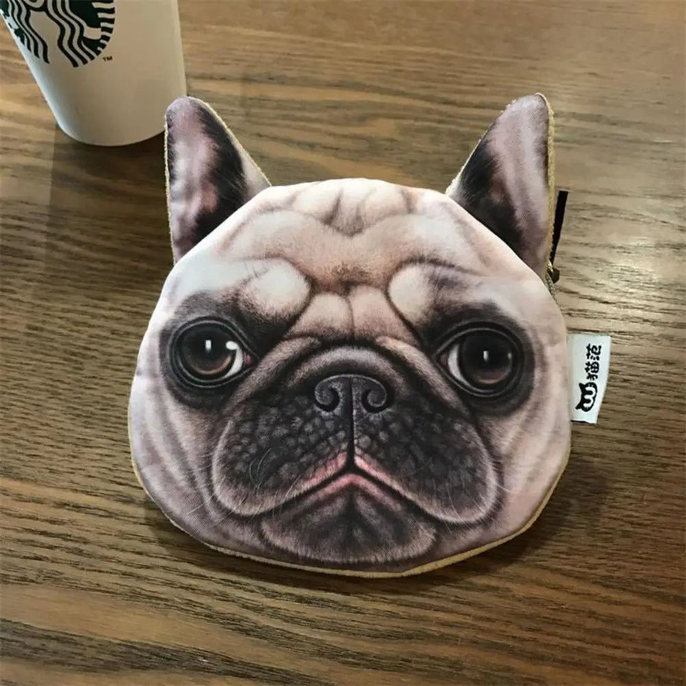 Dog Pattern Coin Purse