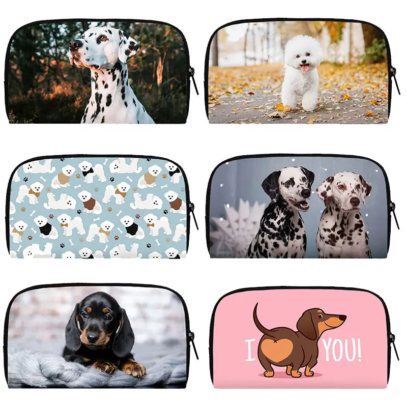 Cute Dog Print Wallet