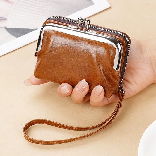 Women's Wallet Wrist Strap Retro Style