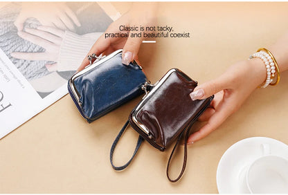 Women's Wallet Wrist Strap Retro Style