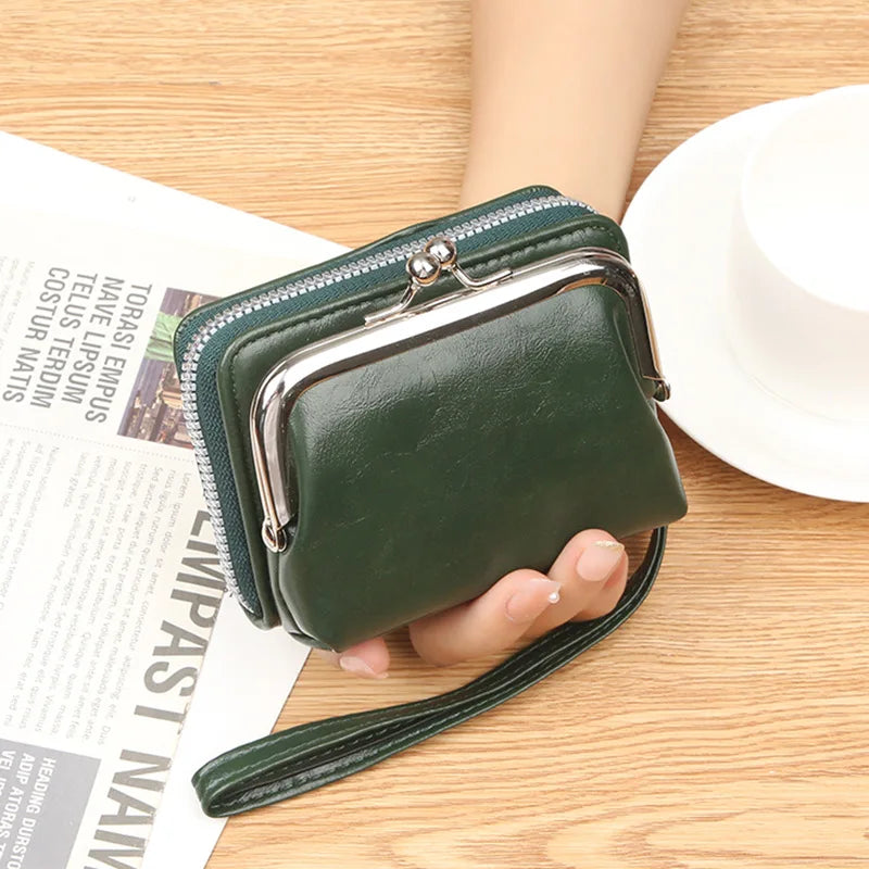 Women's Wallet Wrist Strap Retro Style