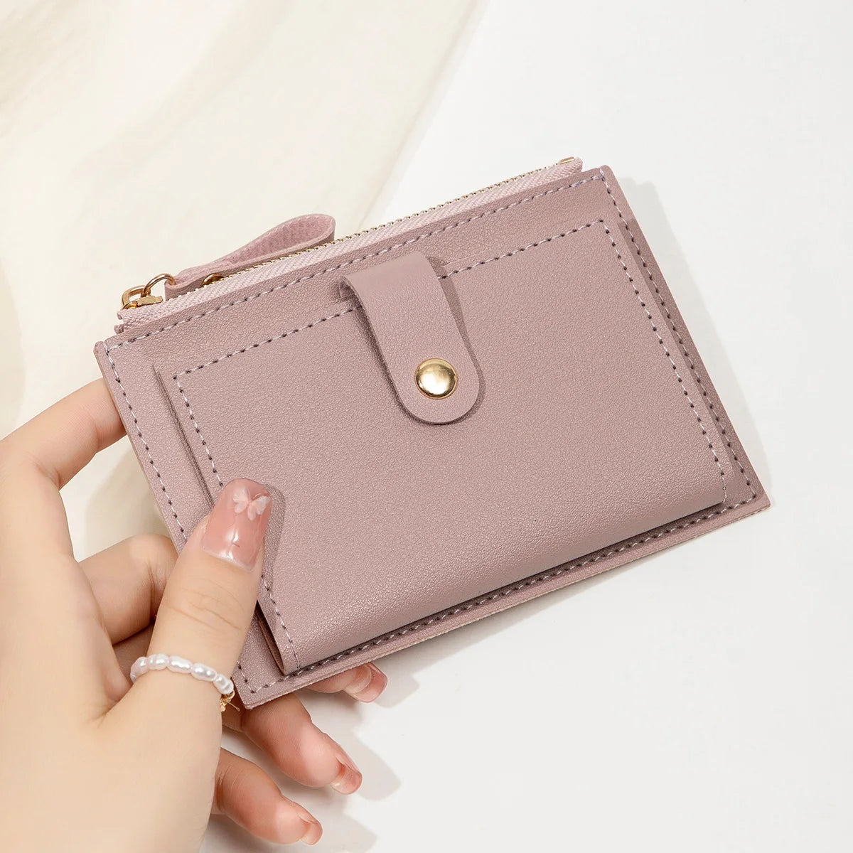 Minimalist Women's PU Leather Wallet