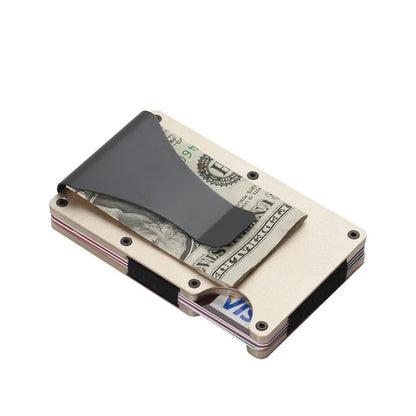 Minimalist Slim Wallet for Men RFID Blocking