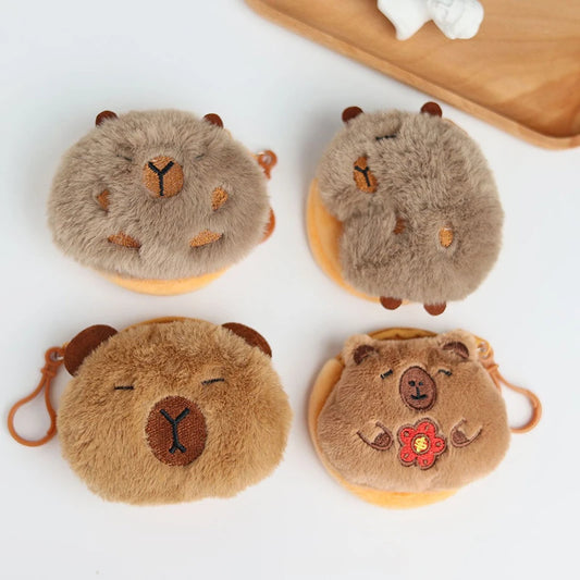 Capybara Plush Coin Purse