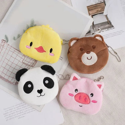 Animal Shape Plush Coin purse