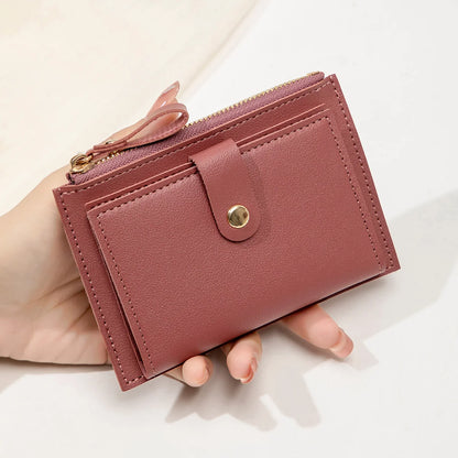 Minimalist Women's PU Leather Wallet