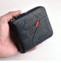 Men's Wallet Made of PU Wax Oil Leather