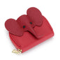 Women Genuine Cow Leather Elephant Shape Wallet