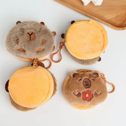 Capybara Plush Coin Purse